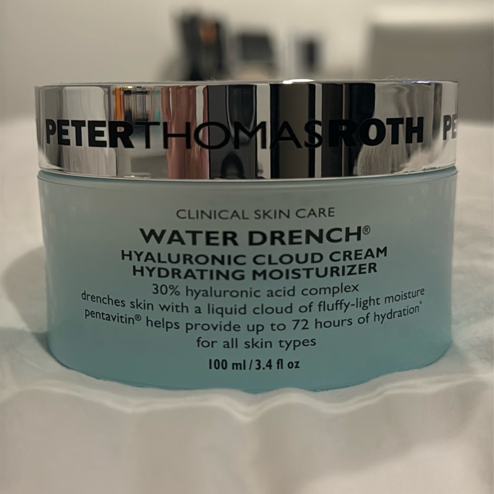 NIB Peter Thomas Roth Water Drench Hylaronic Cloud Cream Moisturizer 3.4 fl oz